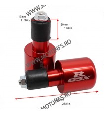 Capete de ghidon GSXR Rosu 2 Bucati Suzuki 3CZT 3CZT  Capete De Ghidon Suzuki GSXR 60,00 lei 60,00 lei 50,42 lei 50,42 lei