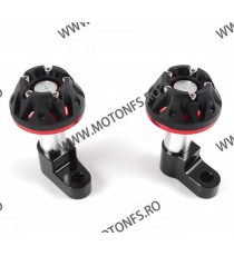 Z750 2007 2008 2009 Kawasaki Buloane Protectie Carena Frame Sliders Crash Pad ARASHI CNC DPX7NU DPX7NU  Protectie Motor 235,0...