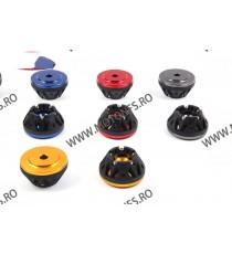 Z750 2007 2008 2009 Kawasaki Buloane Protectie Carena Frame Sliders Crash Pad ARASHI CNC DPX7NU DPX7NU  Protectie Motor 235,0...