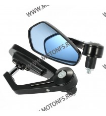 Set 2 Oglinzi Capete Ghidon Negru OCG7241 UNIVERSALE MOTO SCUTER ATV HONDA YAMAHA SUZUKI KAWASAKI DUCATI BMW TRIUMPH Ocg1319 ...