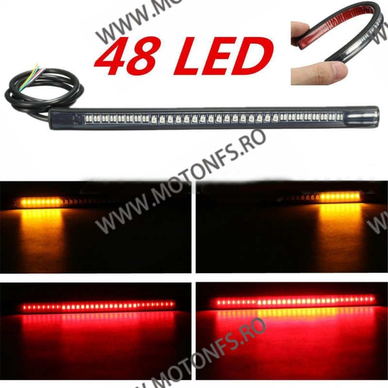 Stop moto LED cu semnalizare universal 76HQO 76HQO  Acasa 45,00 lei 45,00 lei 37,82 lei 37,82 lei