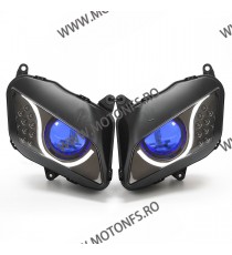 KT Headlight Assembly for Honda CBR600RR 2007-2012 Angel Eye HID Projector Blue CGU78  Faruri Custom 1,280.00 1,280.00 1,075....
