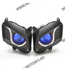 KT Headlight Assembly for Honda CBR600RR 2007-2012 Angel Eye HID Projector Blue CGU78  CBR600RR 2003 2004 1,280.00 1,280.00 1...