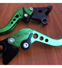 Set Manete Scurte Ambreiaj Frana 2 Degete Verde Inchis Cu Cheita Negre BU7SLU BU7SLU  Manete Classic Scurte 2 Degete 150,00 l...