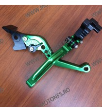 Set Manete Scurte Ambreiaj Frana 2 Degete Verde Inchis Cu Cheita Negre BU7SLU BU7SLU  Manete Classic Scurte 2 Degete 150,00 l...