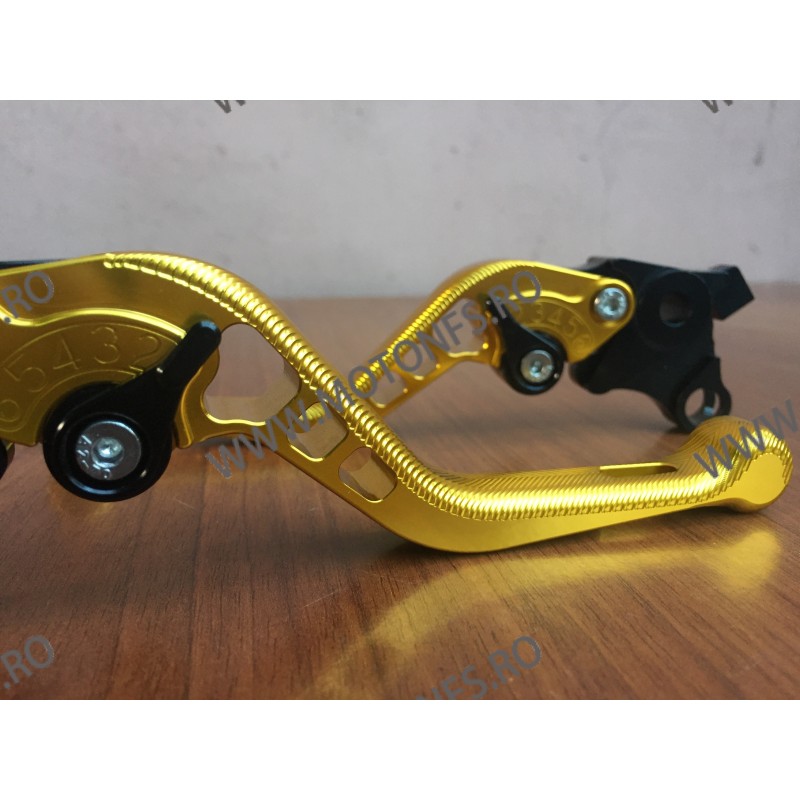 Manete Scurte Ambreiaj Frana 2 Degete high performance Auriu KD9N KD9N  Manete Scurte 3D High Performance 160,00 lei 140,00 l...