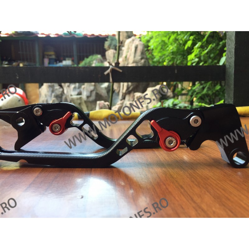 Manete De Frana Si Ambreiaj Lungi 3 degede Hight Performance Negre GP26 GP26  Manete De Frana Si Ambreiaj Lungi 3 degede High...