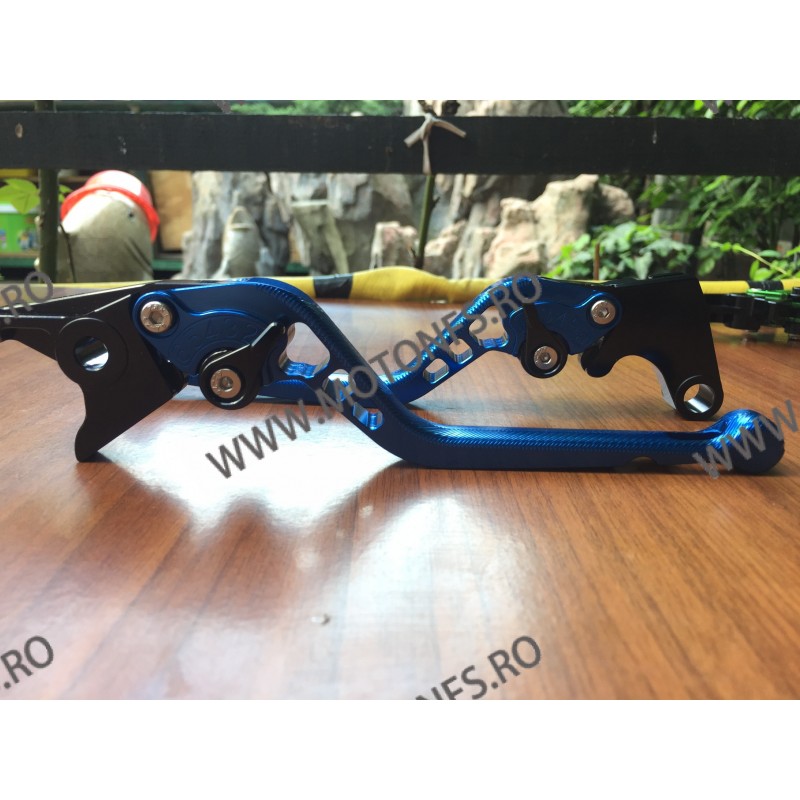 Manete De Frana Si Ambreiaj Lungi 3 degede Hight Performance Albastre UX2Q UX2Q  Manete De Frana Si Ambreiaj Lungi 3 degede H...