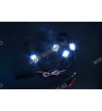 Lumini Decorative Pentru Motocicleta Cu Telecomanda (Setul cu 4 bucati lumini decorative) 7UNPL 7UNPL  Luminare Numar Moto 99...