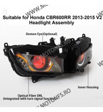 KT Headlight Assembly for Honda CBR600RR 2013-2017 Angel Eye HID Projector Red   Faruri Custom 1,380.00 1,380.00 1,159.66 1,1...