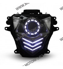 KT LED Halo Eye Headlight Assembly for Suzuki GSXR750 GSXR600 2011-2017 White Y9W5O  GSXR600/750 2011-2014 1,300.00 1,300.00 ...