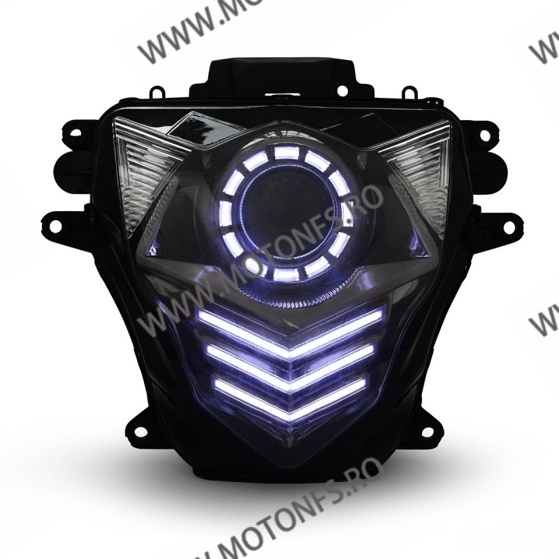 KT LED Halo Eye Headlight Assembly for Suzuki GSXR750 GSXR600 2011-2017 White Y9W5O  GSXR600/750 2011-2014 1,300.00 1,300.00 ...