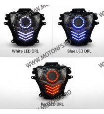 KT LED Halo Eye Headlight Assembly for Suzuki GSXR750 GSXR600 2011-2017 White   Faruri Custom 1,300.00 1,300.00 1,092.44 1,09...