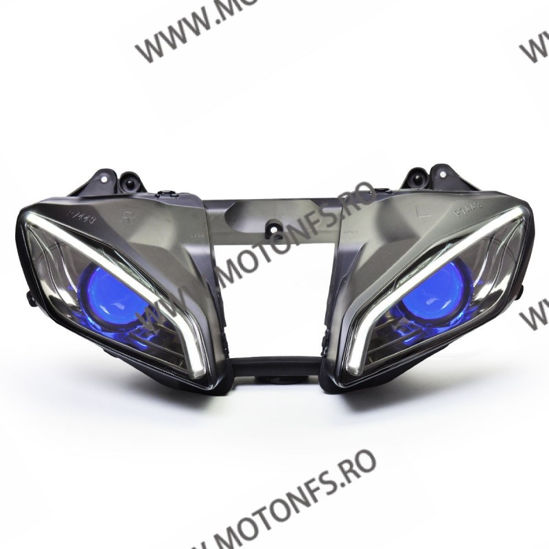 KT LED Angel Halo Eye Headlight Assembly for Yamaha R6 2008-2016 2012 2015 Blue   Acasa 1,350.00 1,350.00 1,134.45 1,134.45