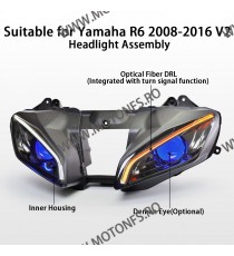 KT LED Angel Halo Eye Headlight Assembly for Yamaha R6 2008-2016 2012 2015 Blue FN271  R6 2008-2016 1,350.00 1,350.00 1,134.4...