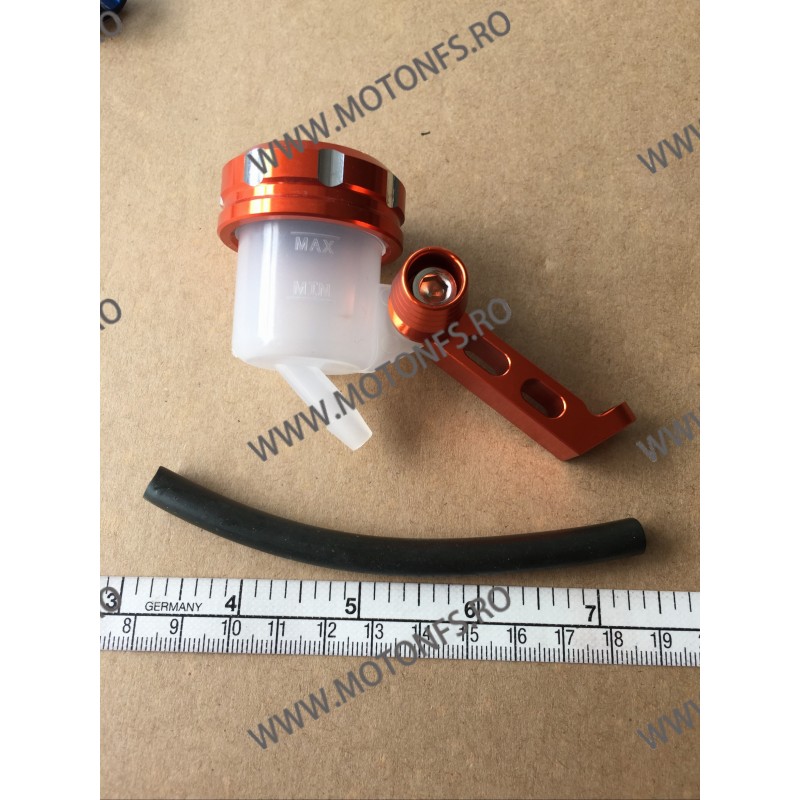 BIDONAS REZERVOR LICHID FRANA PORTOCALIU MOTOCICLETE ATV QUAD YB-2102 YB-2102  Rezervor Lichid De Frana Aluminiu 50,00 lei 50...