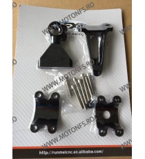 CBR600 F4 F4i 1999 2000 2001 2002 2003 41MM HONDA KIT COMPLET MONTAJ + AMORTIZOR ANTIVOBLAJ GHIDON CNC AMG-941  Amortizor Ghi...