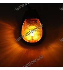 Set Semnale Bec Cu Pozitie Pentru Carena Kawasaki Yamaha Honda Suzuki Ducati COD 224-012bk 224-012bk  Semnalizare Carena Dedi...