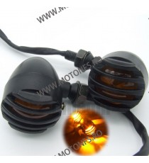 Set 2 Buc Semnale Semnalizatoare Pe LED Moto Cafe Racer Bobber Chopper Retro Hp-028 hp-028  Semnal Universale Cafe Racer Chop...