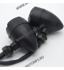 Set 2 Buc Semnale Semnalizatoare Pe LED Moto Cafe Racer Bobber Chopper Retro Hp-028 hp-028  Semnal Universale Cafe Racer Chop...