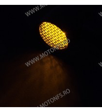 Set 2 Buc Semnale Semnalizatoare LED Bullet Grid Moto Cafe Racer Bobber Chopper Retro XRL-889 XRL-889  Semnalizari Cafe Racer...