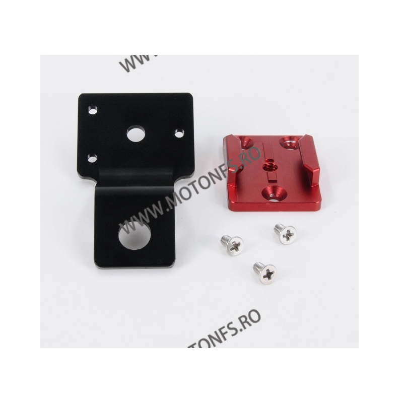 Suport Metalic De Prindere Camera Pe Motocicleta / Bicicleta Rosu Cod AMDP8191-2 amdp8191-2  Accesorii Camere Sport 49,00 lei...