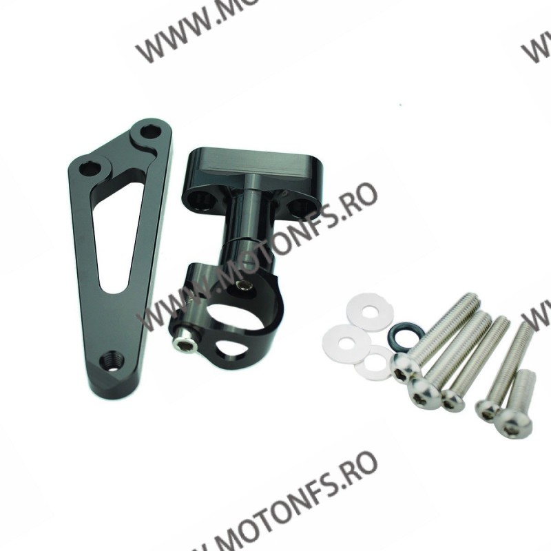 CB600F HORNET 2007 2008 2009 2010 2011 2012 2013 2014 2015 2016 HONDA KIT COMPLET MONTAJ + AMORTIZOR ANTIVOBLAJ GHIDON CNC AM...