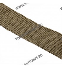 Banda termoizolanta din titanium pt evacuare ( toba) 50 mm x 2 mm x 10 M XRL-130-1 +4 COLIERE XRL-130-1  Protectie & Izolare ...