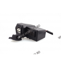 Incarcator USB Dublu , Si Voltmetru Moto LED Albastru Codvm2636 vm2636  Voltmetru / Prize Moto 65,00 lei 65,00 lei 54,62 lei ...