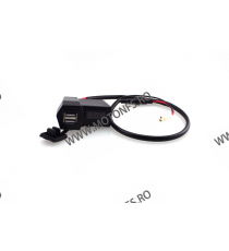 Incarcator USB Dublu , Si Voltmetru Moto LED Albastru Codvm2636 vm2636  Voltmetru / Prize Moto 65,00 lei 65,00 lei 54,62 lei ...