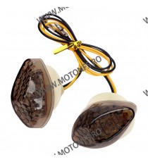 Set HONDA Semnale LED Pentru Carena Omologat ( E11 ) Fumuriu SLC303-006a 303-006a  Semnalizare Carena Dedicate 40,00 lei 40,0...