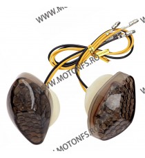Set HONDA Semnale LED Pentru Carena Omologat ( E11 ) Fumuriu SLC303-006a 303-006a  Semnalizare Carena Dedicate 40,00 lei 40,0...