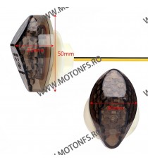 Set HONDA Semnale LED Pentru Carena Omologat ( E11 ) Fumuriu SLC303-006a 303-006a  Semnalizare Carena Dedicate 40,00 lei 40,0...
