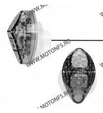 HONDA Semnale LED Pentru Carena Omologat ( E11 ) Transparent SLC303-006b 303-006b  CBR600RR F4 1999 2000 40,00 lei 40,00 lei ...