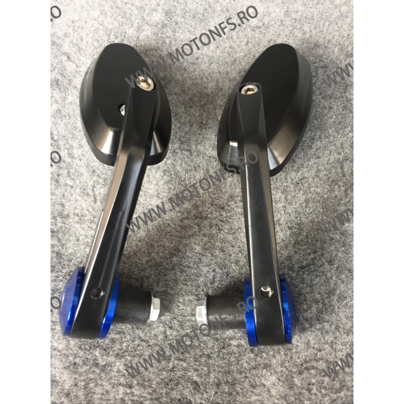 Set 2 Oglinda pentru capatul de ghidon Albastru UNIVERSALE MOTO SCUTER ATV HONDA YAMAHA SUZUKI KAWASAKI DUCATI BMW TRIUMPH OC... Set 2 Oglinda pentru capatul de ghidon Albastru UNIVERSALE MOTO SCUTER ATV HONDA YAMAHA SUZUKI KAWASAKI DUCATI BMW TRIUMPH OC...