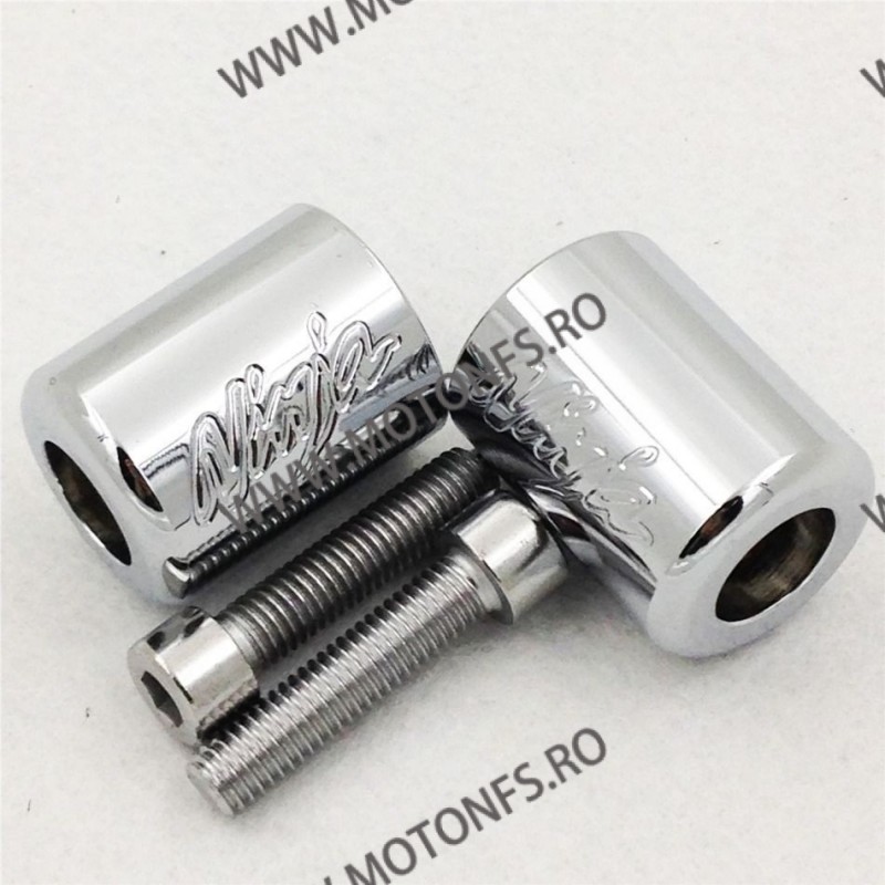 Capete Ghidon Argintiu 2 Buc Kawasaki Ninja CG029-016 CG029-016  Capete Ghidon Kawasaki 65,00 lei 65,00 lei 54,62 lei 54,62 lei