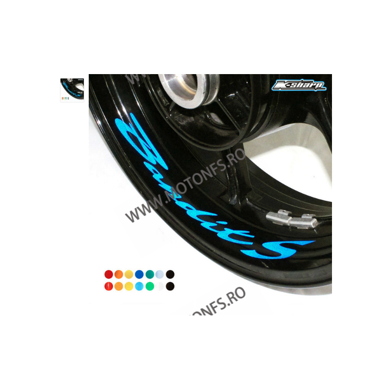 Bandit S Stickere Pentru Roti Moto Suzuki SPRM5082 SPRM5082  Autocolant Roti / Jante 79,00 lei 79,00 lei 66,39 lei 66,39 lei