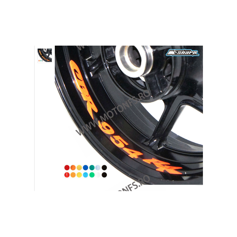 CBR954RR Stickere Pentru Roti Moto Honda SPRM5996 SPRM5996  Stickere Roti/Jante 79,00 RON 79,00 RON 66,39 RON 66,39 RON