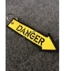 Danger Breloc Brodat Pe Ambele Fete 9XPLGP 9XPLGP  Breloc Chei 15,00 lei 15,00 lei 12,61 lei 12,61 lei