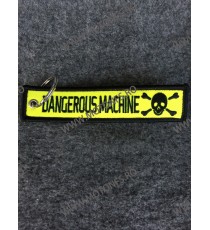 Dangerous Machine Breloc Brodat Pe Ambele Fete 3NA1UE 3NA1UE  Breloc Chei 10,00 lei 10,00 lei 8,40 lei 8,40 lei