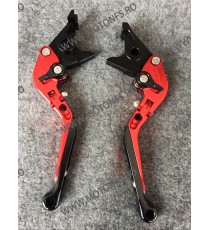 MANETE FRANA / AMBREIAJ - PRELUNGITE RABATABILE , pentru 3 sau 4 degeteYamaha Honda Suzuki Dugati KTM BMW P9W5HDA P9W5HDA  Ma...