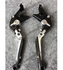 Set MANETE FRANA / AMBREIAJ - PRELUNGITE RABATABILE , pentru 3 sau 4 degeteYamaha Honda Suzuki Dugati KTM BMW GY2466 GY2466  ...