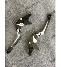 Set MANETE FRANA / AMBREIAJ - PRELUNGITE RABATABILE , pentru 3 sau 4 degeteYamaha Honda Suzuki Dugati KTM BMW GY2466 GY2466  ...