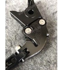 SET MANETE FRANA / AMBREIAJ - PRELUNGITE RABATABILE , pentru 3 sau 4 degete Yamaha Honda Suzuki Dugati KTM BMW KOSKI6G KOSKI6...