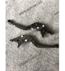 SET MANETE FRANA / AMBREIAJ - PRELUNGITE RABATABILE , pentru 3 sau 4 degete Yamaha Honda Suzuki Dugati KTM BMW KOSKI6G KOSKI6...