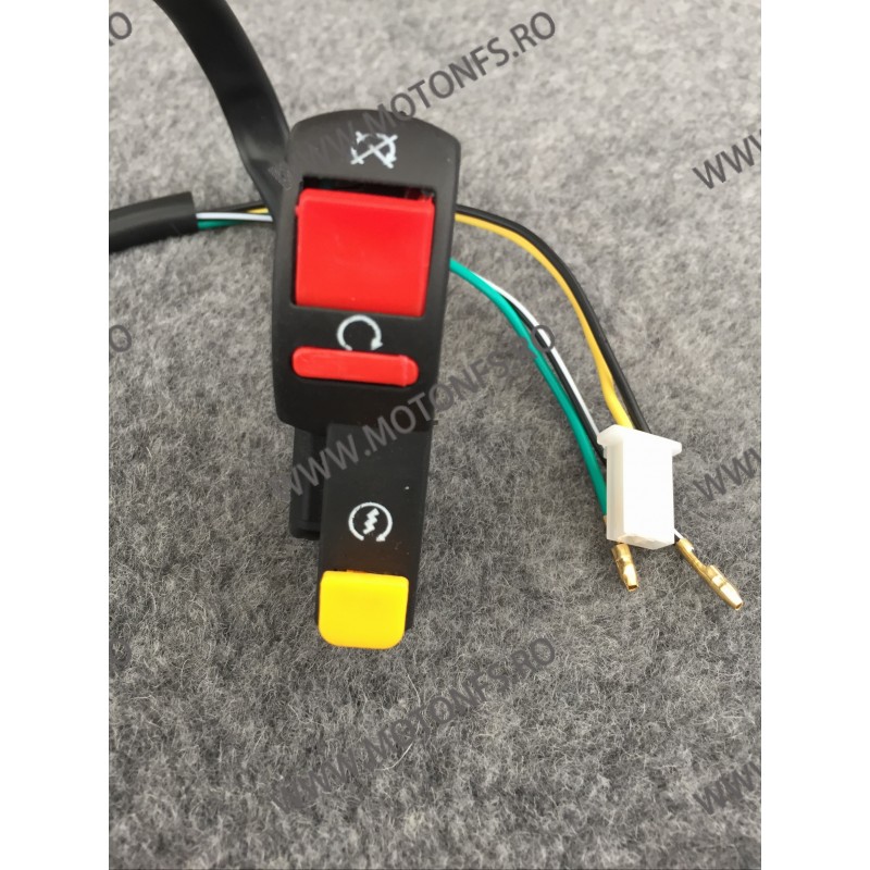 buton avarii /buton pornire / Comutator / întrerupator ghidon Moto - lumini, lumini avarie moto F8S5 F8S5 Comenzi Ghidon 30,... buton avarii /buton pornire / Comutator / întrerupator ghidon Moto - lumini, lumini avarie moto F8S5 F8S5 Comenzi Ghidon 30,...