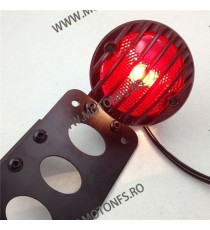 Suport numar inmatriculare moto lateral Stop Lateral Frana / Lampa /Universal Cafe Racer Chooper Bobber SL-001 SL-001  Stopur...