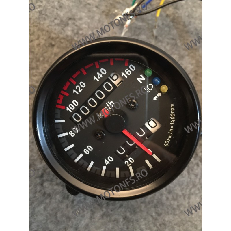 Bord electronic moto LED LCD kilometraj digital universal Cafe Racer motocicleta B1HY B1HY  Kilometraj Universal 95,00 lei 95...