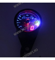 Bord electronic moto LED LCD kilometraj digital universal Cafe Racer motocicleta FK9X FK9X  Kilometraj Universal 95,00 lei 95...