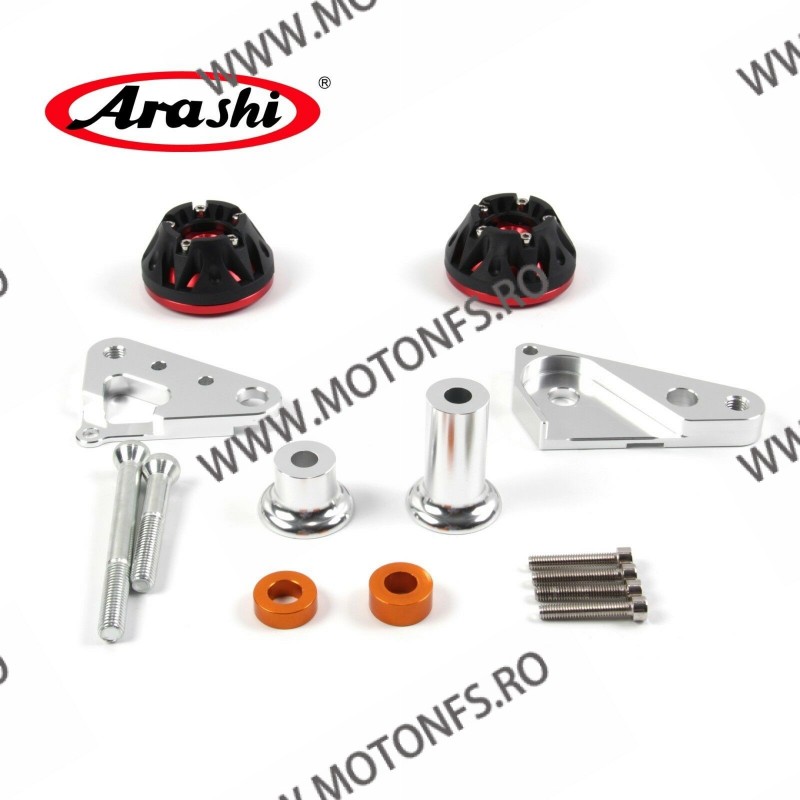 CBR600RR 2007 - 2011 Honda Buloane Protectie Carena Crash Pad-uri ARAHI CNC  351I5J 351I5J  Protectie Motor 245,00 lei 245,00...